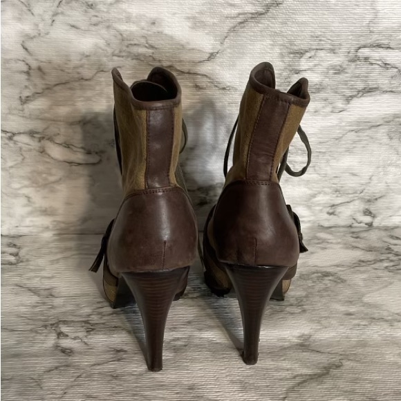 Aldo canvas high heels shoes ,size 40 - Picture 8 of 13